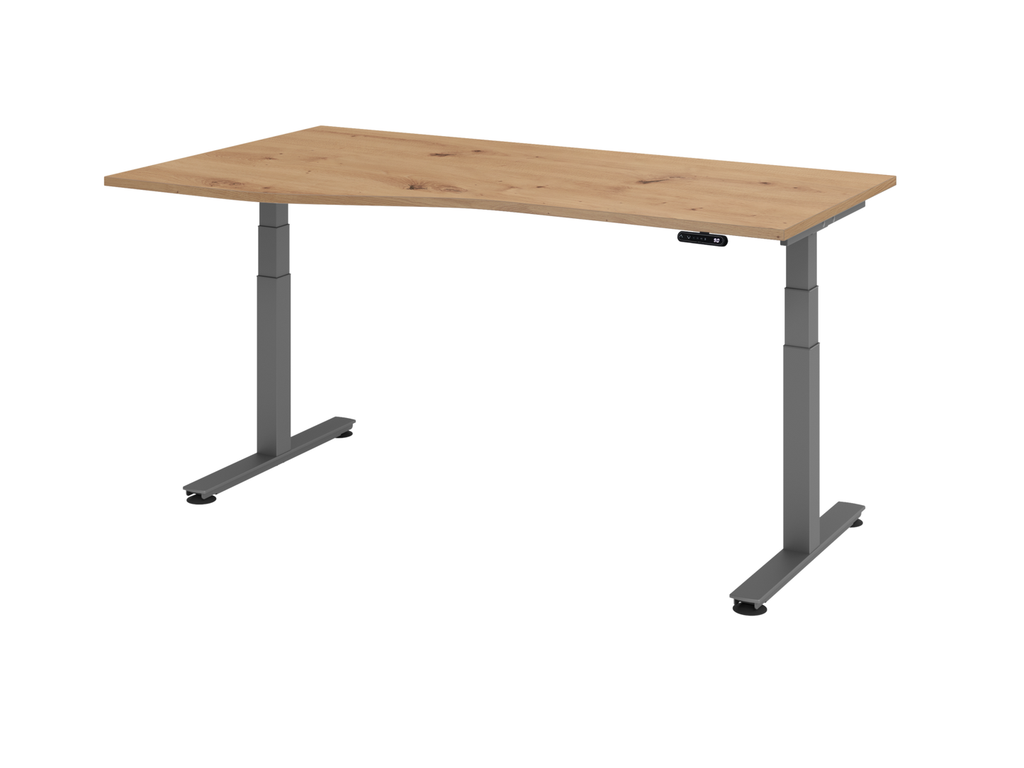Schreibtisch XDSM18, 180 x 100/80cm
