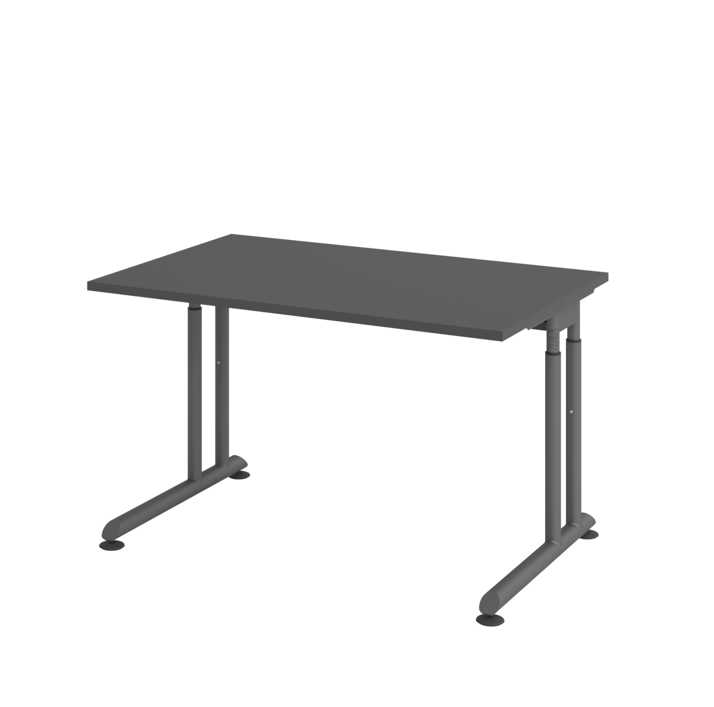 Schreibtisch ZS12 C-Fuß 120x80cm