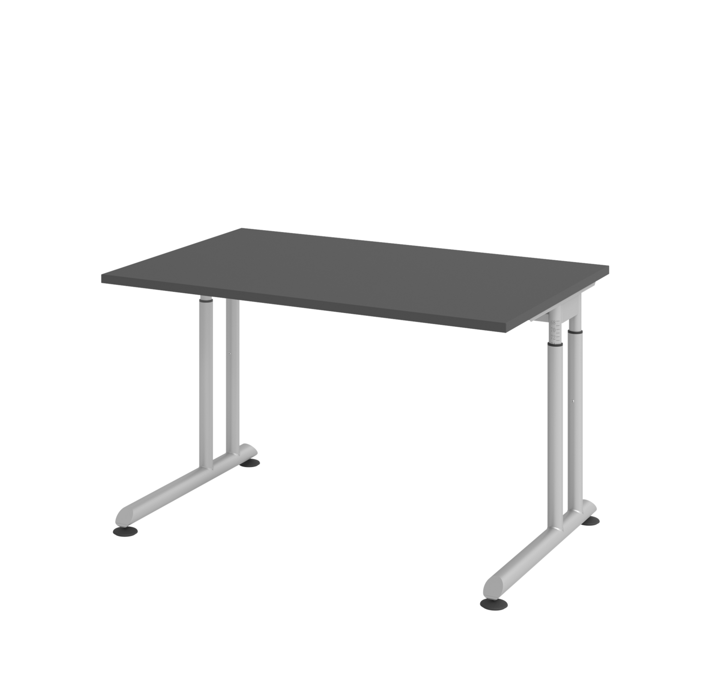 Schreibtisch ZS12 C-Fuß 120x80cm