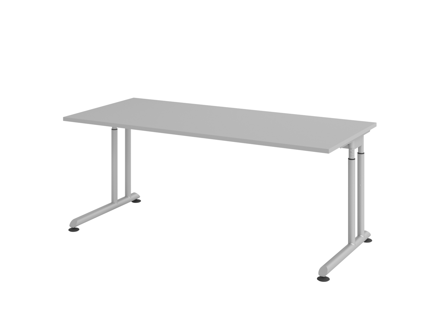 Schreibtisch ZS19 C-Fuß 180x80cm
